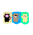 わんころとにゃんころとくまころ（個別スタンプ：7）