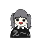 ツインテール好きさんのスタンプ。（個別スタンプ：3）