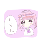 ツインテセーラーの女の子（個別スタンプ：7）