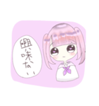 ツインテセーラーの女の子（個別スタンプ：8）