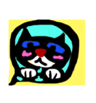 ハチにゃん（個別スタンプ：1）