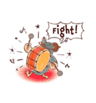 大人可愛いもぐら君の絵本スタンプ（英語）（個別スタンプ：14）