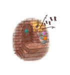 大人可愛いもぐら君の絵本スタンプ（英語）（個別スタンプ：35）