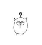 ゆるい ふくろう（個別スタンプ：10）