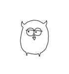 ゆるい ふくろう（個別スタンプ：16）