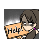 日々白目むいてます（個別スタンプ：18）
