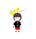 ライブキッズ(ガール)（個別スタンプ：1）
