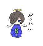 天使君と悪魔君（個別スタンプ：5）