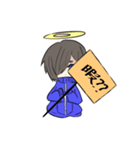 天使君と悪魔君（個別スタンプ：23）
