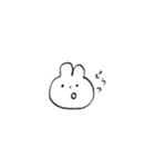 うさぎのヒトコト。（個別スタンプ：4）
