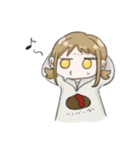 魚人と愉快な女の子（個別スタンプ：5）
