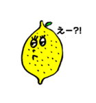 へんてこ野菜さん1クレヨンver（個別スタンプ：1）