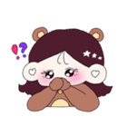 恋する乙女ちゃん♡（個別スタンプ：3）