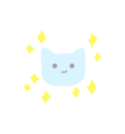 あおいねこ。（個別スタンプ：2）