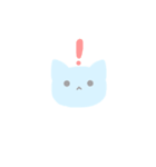 あおいねこ。（個別スタンプ：10）