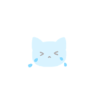あおいねこ。（個別スタンプ：12）