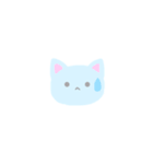 あおいねこ。（個別スタンプ：16）