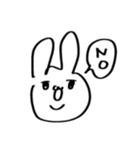 出雲弁を勉強中のうさぎ（個別スタンプ：18）
