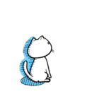 きりん家のにゃんこ様（個別スタンプ：4）