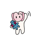ピンク·チューリップ 5（個別スタンプ：3）