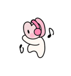 ピンク·チューリップ 5（個別スタンプ：4）