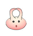 まるかわウサギ（個別スタンプ：4）