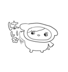 めぎ犬のスタンプ（個別スタンプ：1）