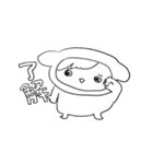 めぎ犬のスタンプ（個別スタンプ：2）