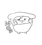 めぎ犬のスタンプ（個別スタンプ：4）