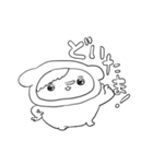 めぎ犬のスタンプ（個別スタンプ：12）