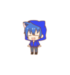 蒼猫のRyøくん（個別スタンプ：3）