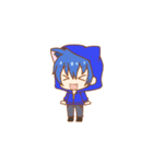蒼猫のRyøくん（個別スタンプ：4）