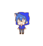 蒼猫のRyøくん（個別スタンプ：5）