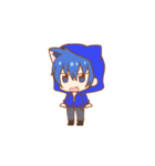 蒼猫のRyøくん（個別スタンプ：7）