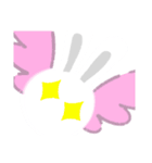 天使のもこうさちゃん（個別スタンプ：11）