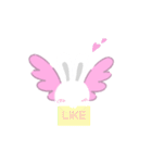 天使のもこうさちゃん（個別スタンプ：13）