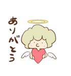 【学べる絵本】天使ルーシー第三弾スタンプ（個別スタンプ：4）
