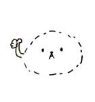 かおだけいきもの（個別スタンプ：3）
