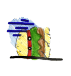毎日バーガー（個別スタンプ：1）