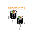 お寿司の穴子ちゃんスタンプ（個別スタンプ：39）