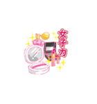 ロングヘアーちゃんとパーカーちゃん（個別スタンプ：37）
