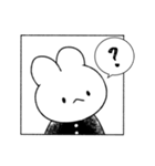 モノバニー出席番号1（個別スタンプ：3）
