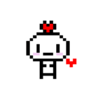 可爱的像素（個別スタンプ：20）