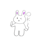 うさぎちゃん いろいろ（個別スタンプ：6）