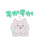 いつも泣いてる。ねこさん（個別スタンプ：24）