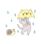 いつも泣いてる。ねこさん（個別スタンプ：26）