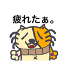 茶色の猫のチャンタ（個別スタンプ：11）