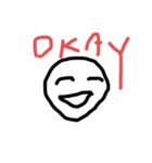simple to use by k（個別スタンプ：2）