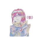 colorfulなgirls（個別スタンプ：4）