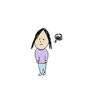 ベビーと私（個別スタンプ：8）